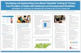 Developing and Implementing Case-Based Telehealth Training ... Toolkit Telehealth Poster... · 1Elise McMillan, JD; 1Janet Shouse, BJ; 1Beth Malow, MD; 1Paul Dressler, MD; and 2Tom