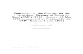 Lex Mercatoria: - Convention on the Contract for the ... conditions - 1978.pdf · Lex Mercatoria: - Convention on the Contract for the International Carriage of Goods by Road (CMR)