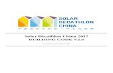 Solar Decathlon China 2017 BUILDING CODE V2€¦ · Solar Decathlon China 2017 BUILDING CODE V2.0 Last Updated: November 4, 2016