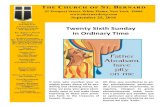 L D Twenty Sixth Sunday in Ordinary Timeredpenguinchurches.org/.../sites/88/2017/05/sept25_2016_stbernwp.… · September 25, 2016 R 914-949-2111 L D L C 914-428-4727 Rev. Robert