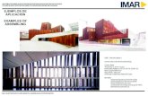 SISTEMA DE BANDEJAS AUTOPORTANTES PARA ENVOLVENTES …€¦ · EJEMPLOS DE APLICACIÓN EXAMPLES OF ASSEMBLING OKE - Ortuella (Spain) Community Culture House Building: Corten Steel