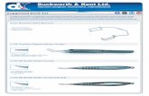 Suggested ECCE Set TITLE HERE - Duckworth & Kent€¦ · A surgical instrument set designed to provide all the instruments necessary to perform extra-capsular cataract extraction
