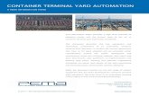 CONTAINER TERMINAL YARD AUTOMATION - Pema Home Page€¦ · container yard operation. It outlines the various approaches that have so far been adopted and are presently under consideration
