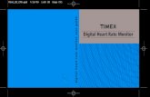 resources.sport-tiedje.com Manual W246 EN… · digital heart rate monitor user guide Digital Heart Rate Monitor ©2008 Timex Group, USA, Inc. TIMEX and NIGHT-MODE are registered