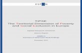 TiPSE The Territorial Dimension of Poverty and Social ... · Case study research in the TiPSE project was ongoing at the time when this Interim Report was being produced. The report