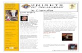 Le Chevalier - UKnightuknight.org/Councils/Le Chevalier January 2017.pdf · Le Chevalier . Volume 2 Issue 7 Le Chevalier January 2017 p.2 St. Bernadette Council 12164 480-905-0221