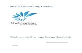Shellharbour Drainage Design Handbook · 1 DRAINAGE DESIGN INTRODUCTION CONTEXT This section of the Engineering Design Specification for Civil Works outlines Shellharbour City Council’s