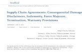 Supply Chain Agreements: Consequential Damage Disclaimers ...media.straffordpub.com/products/supply-chain... · 6/19/2019  · consequential, incidental, indirect, special or contingent