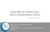 Open BIM for infrastructure: Recent standardisation efforts... · Open BIM for infrastructure: Recent standardisation efforts ISO/TC 211 –Seminar “Standards in Action” 5th June,