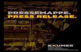 PRESSEMAPPE. PRESS RELEASE. - Foam Expo Pres… · PRESSEMAPPE. PRESS RELEASE. Elisabeth Steuber Marketing Director Phone: +49 2734 289 220 ... When our customers network their machinery