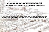 Carrickfergus Town Plan Alterations - Design Supplement June 1989 · 2.12 Lancasterian Street is the principal route forvehicles through the town centre.This wide street is dominated