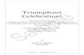 Triumpant Celebration - engraved€¦ · Triumpant Celebration - engraved ... Triumphant