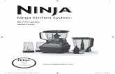 Mega Kitchen Systempdf.lowes.com/useandcareguides/622356532419_use.pdfThe Ninja® Mega Kitchen System is a professional, high powered innovative tool with a sleek design and outstanding