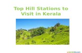 Top hill station in Kerala