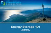 Energy Storage 101energytransition.umn.edu/wp-content/uploads/2016/11/... · 2016. 11. 3. · Energy Storage Can Cut Across Multiple Silos 3 » Storage has potential to lower ratepayer