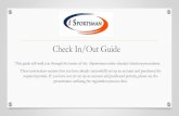 New Check In/Out Guide - iSportsman User... · 2018. 10. 1. · Check In/Out Guide This guide will walk you through the basics of the iSportsman online checkin/checkout procedures.