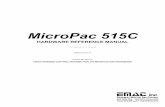 MicroPac 515C€¦ · EMAC Inc. reserves the right to make changes to any products with the intent to improve overall quality, without further notification. FCC COMPLIANCE EMAC's
