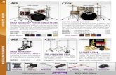 ACOUSTIC DRUMS - Full Compass Systems...with brushes, sticks, mallets or even your hands. It contains 200 sounds with velocity-switching capabilities. Sounds include tra-ditional pop/rock