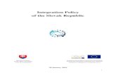 Integration Policy of the Slovak Republic ... 1 Integration Policy of the Slovak Republic Social Affairs