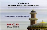 Voices from the Minarets - Muslim Council of Britainarchive.mcb.org.uk/wp-content/uploads/2016/02/Voices-From-the-Minaret_Full.pdfMueen Uddin, Dr Jamil Sherif, Maulana Shahid Reza,