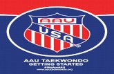 AAU TAEKWONDOimage.aausports.org/dnn/tw/2020/2020 TKD Getting Started...Certification is required annually in order to coach at any licensed AAU Taekwondo event, including non-qualifying