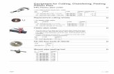 Equipment for Cutting, Chamfering, Peeling Plastic Pipe · 10 ‐ 63 SR 63 max. s = 7.2 mm 790 109 011 * 0.009 50 ‐ 110 SR 110/160 max. s = 12.7 mm 790 109 012 * 0.033 110 ‐ 160