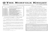TTHHEE NNOORRFFOOLLKK KKuknight.org/Councils/Norfolk_Knight__(November_15).pdfTTHHEE NNOORRFFOOLLKK KKNNIIGGHHTT November 2015 Knights of Columbus Volume 36, No. 5 Norfolk, Virginia