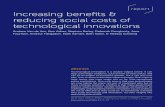 New report Increasing benefits & reducing social costs of … · 2017. 8. 22. · report Increasing benefits & reducing social costs of technological innovations Andrew Van de Ven,