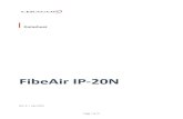 Datasheet for FibeAir IP-20N - dateline.ru · The FibeAir IP-20N is a highly-flexible aggregation node that delivers multi-Gbps radio capacity at a very large scale. Now available