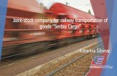 Joint-stock company for railway transportation of...Intermodal transportation includes transport of containers (length of 20 feet and more), trailers, semi-trailers, changable boxes,