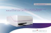 High Performance Microplate Reader Advanced LVF …€¦ · BRET are some of the most commonly measured assays on a microplate reader. With the CLARIOstar’s high performance luminescence