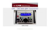 SDR /DSP€¦ · © 2014 LNR Precision Par EndFedz Antennas and QRP Transceivers LD5 – CW/SSB QRP Transceiver SDR /DSP