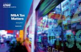 M&A Tax Matters Spring 2014 - KPMGIt is important to understand the risk of HMRC challenge to compensating adjustment claims and the effect of the Finance Bill changes. When groups