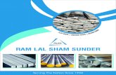 RAM LAL SHAM SUNDER - Steel shoppee · Ludhiana, Jalandhar, Amritsar, Nabha, Malerkotla, Phagwara, ... Our Company is well known firm engaged in offering a world class array of steel