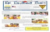 The Towanda Times OUR 85th YEAR · Issue Vol. 85 No. 7 "Welcome to Camp!" For Boys & Girls - Established 1923 Nestled in Northeastern Pennsylvania's Pocono Mountains Owners & Directors: