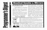 Musical Smoke Mirrors - WorldRadioHistory.Com · Musical Smoke s Mirrors (Continued ...from Page 1) program to flag any song acquiring over 15.0% bum with an "X" and any song with