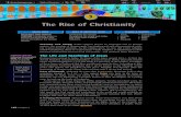 The Rise of Christianity - MR. LARDNER'S CLASSROOMlardnerhistory.weebly.com/.../christianity_and_rome.pdfRoman power spread to Judea, the home of the Jews, around 63 B.C.At first the