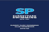 SURREY PARK SWIMMING CLUB HANDBOOK 2019/20surreypark.org.au/.../2019/06/SP-Club-Handbook-2019-20.pdfSurrey Park Swimming Page 3 Welcome to our Club We warmly welcome you and your family