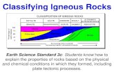 Classifying Igneous Rocksmonacheshearerscience.weebly.com/.../3_classifying_igneous_rocks.pdf · Classification of Igneous Rocks . Formation of Igneous Rocks Pyroclasts Extrusive