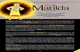 D18-044-Base-Matilda-MediaRelease-09 · 2019. 12. 7. · Matilda The Musical has played in over 60 cities with more than 5500 performances in the West End, on Broadway, across North