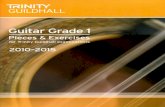 €¦ · GUILDHALL Guitar Grade 1 Pieces & Exercises for Trinity Guildhall examinations 2010-2015