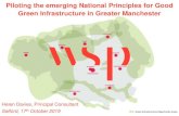 Piloting the emerging National Principles for Good Green … Davies, WSP_0.pdf · Helen Davies, Principal Consultant Salford, 17th October 2019 2 −Background to the project −Purpose