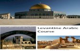 FSI Levantine Arabic Course - Live Lingua · Title: FSI Levantine Arabic Course Author: Foreign Service Institute Subject: Levantine Arabic Course Keywords: Levantine Arabic; Course