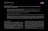 Research Article Assessment of Tachykinin Receptor 3 Gene ...downloads.hindawi.com/archive/2015/469402.pdfNormal skin Demodex folliculorum (a head sebaceous follicle lumen mite), usually