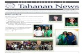 SA VE A T AHANAN , INC Tahanan Newssave-a-tahanan.org/news/Tahanan News Vol 13 Iss 1.pdfTahanan News - Volume 13, Issue 1 1 Save A Tahanan’s mission is to mobilize resources to improve