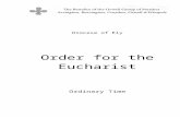 €¦  · Web viewDiocese of Ely. Order for the Eucharist. Ordinary Time. A very warm welcome to everyone worshipping with us today. An especially warm welcome to visitors who have