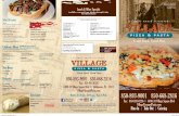 850-893-9001 850-668-2816 - Village Pizza and PastaBABY 10" MEDIUM 14" LARGE 16" SICILIAN 16"X16" XLARGE 20" MONSTER 28" Personal 6 Slices 8 Slices Deep Dish 10 Slices 14 Square Slices