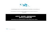 ART AND DESIGN SYLLABUS...seven CAPE Units including Caribbean Studies and Communication Studies. For the CAPE Diploma and the CAPE Associate Degree, candidates must complete the cluster