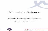 Materials Science - hame.uk.comhame.uk.com/wcs/material/Eng Comms/LO-2/Materials Science 2.pdf · A material that resists cracking by absorbing a large amount of energy before it