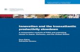 Innovation and the transatlantic productivity slowdown...Innovation and the transatlantic productivity slowdown: A comparative analysis of R&D and patenting trends in Japan, Germany,
